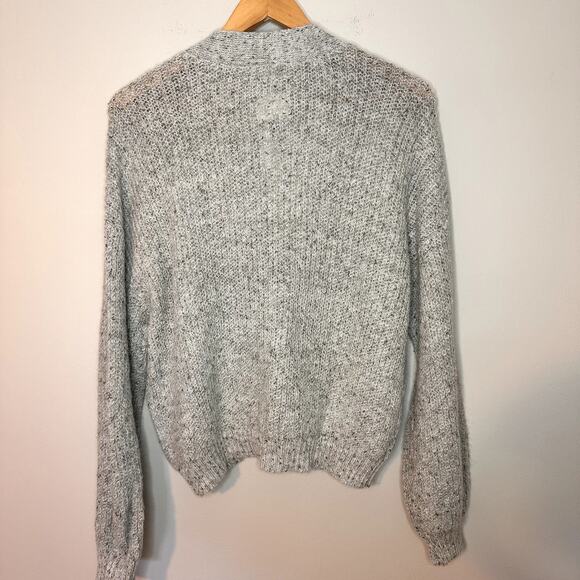 BB Dakota Gray Cardigan Sweater - Picture 5 of 8